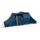 Adventuridge 4 személyes (négyszemélyes, dupla hálófülkés) családi sátor, fesztiválsátor, kempingsátor 2 hálófülkével, 520 x 230 x 195 cm, 3000 mm vízoszlop