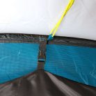 Adventuridge 4 személyes (négyszemélyes, dupla hálófülkés) családi sátor, fesztiválsátor, kempingsátor 2 hálófülkével, 520 x 230 x 195 cm, 3000 mm vízoszlop