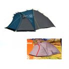 Adventuridge 250 x 330 x 130 cm négyszemélyes kupolasátor, 4 személyes duplafalú sátor, fesztiválsátor