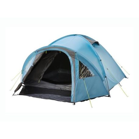 Adventuridge 250 x 330 x 130 cm négyszemélyes kupolasátor, 4 személyes duplafalú sátor, fesztiválsátor