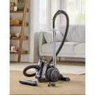 Ambiano VC24 multifunkciós ciklonporszívó, 850W 0.9L porzsák nélküli porszívó, padlóporszívó fém teleszkópos csővel (642438)