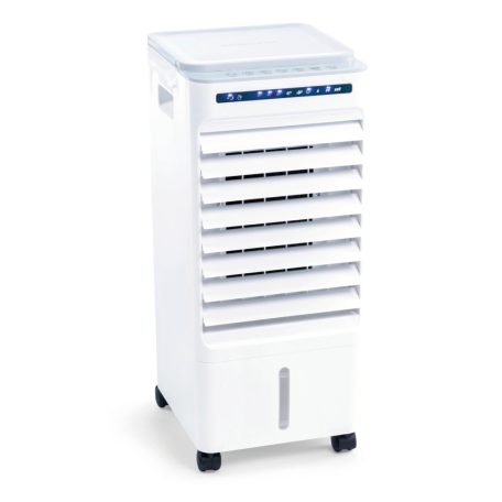 Ambiano AC22 elektromos (jégakkus) mobil léghűtő, 5.5L 65W hordozható, gördíthető léghűsítő ventilátor, távirányítóval, 3 ventilátor fokozattal (846031)