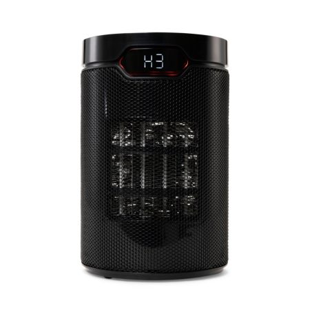 Ambiano 1500W Surround PTC digitális hősugárzó távirányítóval, kompkat kerámia fűtőventilátor, ventilátoros hősugárzó (855624 | DEH-1)