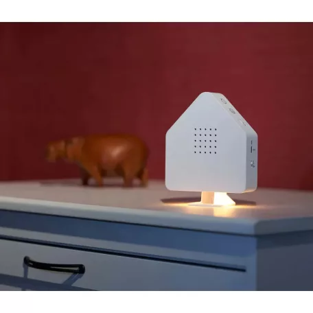 Ambiano 3.7V 1200 mAh akkus természet hangok doboz, természet hangjai hangutánzó készülék fény és hang üzemmóddal, 9 hanggal, mozgásérzékelővel