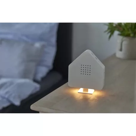 Ambiano 3.7V 1200 mAh akkus természet hangok doboz, természet hangjai hangutánzó készülék fény és hang üzemmóddal, 9 hanggal, mozgásérzékelővel
