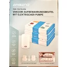 Ambiano NP-VS-BWP Vacuum Storage Bag Set 12 darabos (4 db 35x35 cm, 4 db 40x60 cm, 4 db 50x70 cm) vákuumos tárolótasak, tárolózsák, ruhazsák készlet elektromos szivattyúval