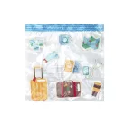 Ambiano NP-VS-BWP Vacuum Storage Bag Set 12 darabos (4 db 35x35 cm, 4 db 40x60 cm, 4 db 50x70 cm) vákuumos tárolótasak, tárolózsák, ruhazsák készlet elektromos szivattyúval