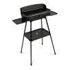   BONTOTT Ambiano ETG-3 asztali / állványos 2 az 1-ben 2200W elektromos grill, grillsütő, szélfogóval, tároló polccal 50 x 25 cm sütőlappal, 14 napos visszavásárolt, kipróbált darab