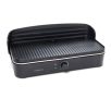   BONTOTT Ambiano ETG-3 asztali / állványos 2 az 1-ben 2200W elektromos grill, grillsütő, szélfogóval, tároló polccal 50 x 25 cm sütőlappal, 14 napos visszavásárolt, kipróbált darab