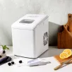   Ambiano GT-EWM-03 / HZB-12B kompresszoros, háztartási jégkockakészítő 150W 1.8L jégkocka készítő gép, jégkockagép 12 kg / 24 óra