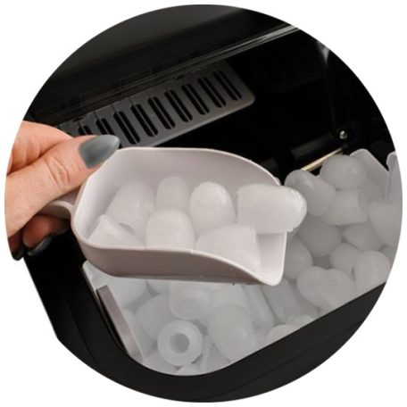 Ambiano GT-EWM-03 / HZB-12B kompresszoros, háztartási jégkockakészítő 150W 1.8L jégkocka készítő gép, jégkockagép 12 kg / 24 óra