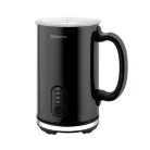 Ambiano GT-MF03 fekete tejhabosító 500W 650 ml űrtartalmú tejforraló 4-féle tejhab üzemmóddal (300 ml melegítés, 150 ml habosítás)