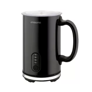   Ambiano GT-MF03 fekete tejhabosító 500W 650 ml űrtartalmú tejforraló 4-féle tejhab üzemmóddal (300 ml melegítés, 150 ml habosítás)
