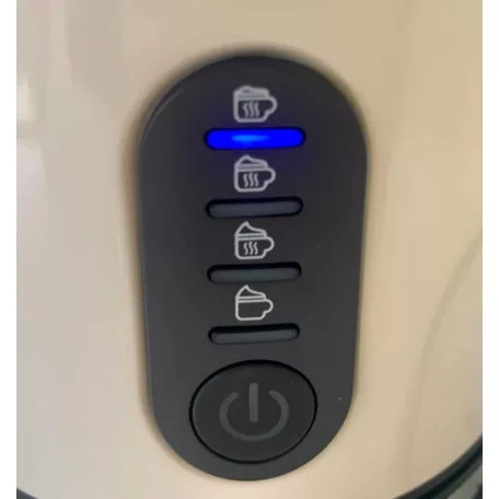 Ambiano GT-MF03 fekete tejhabosító 500W 650 ml űrtartalmú tejforraló 4-féle tejhab üzemmóddal (300 ml melegítés, 150 ml habosítás)