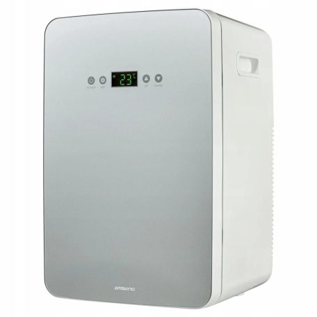 Ambiano Medion MD 37475 hordozható autós + hálózati 12V / 230V 15L mini hűtő, termoelektromos hűtőszekrény, kemping hűtő