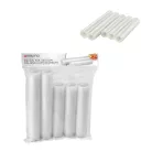 SilverCrest / Ambiano Maxi Pack 15 méter 22 cm / 28 cm széles sous-vide vákuumfólia, 5 tekercs 3 méteres vákuumfólia, csomagolófólia (3 x 22 x 300 cm + 2 x 28 x 300 cm)