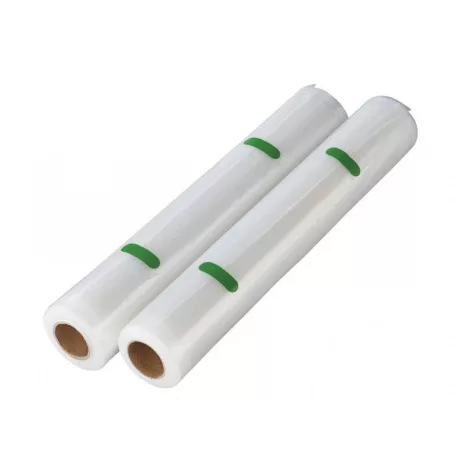 SilverCrest / Ambiano Maxi Pack 15 méter 22 cm / 28 cm széles sous-vide vákuumfólia, 5 tekercs 3 méteres vákuumfólia, csomagolófólia (3 x 22 x 300 cm + 2 x 28 x 300 cm)