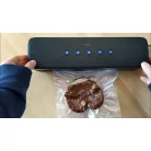 BONTOTT, kipróbált Ambiano VFS-22 sous-vide 130W vákuumcsomagoló fóliahegesztő, lágyvákuum funkcióval és beépített fóliavágóval