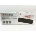BONTOTT, kipróbált Ambiano VFS-22 sous-vide 130W vákuumcsomagoló fóliahegesztő, lágyvákuum funkcióval és beépített fóliavágóval