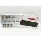 Ambiano VFS-22 sous-vide 130W vákuumcsomagoló fóliahegesztő, lágyvákuum funkcióval és beépített fóliavágóval