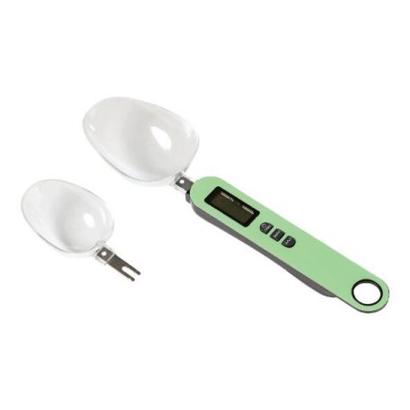 Ambiano 50 ml / 300 g digitális kanálmérleg LCD kijelzővel, TARA funkcióval, mérőkanál 2 levehető fejjel (25 ml / 50 ml), 1g lépésközzel