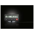 Auriol 498224 autós hőmérő, digitális óra + külső - belső hőmérő, fagyriasztással