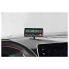 Auriol 498224 autós hőmérő, digitális óra + külső - belső hőmérő, fagyriasztással