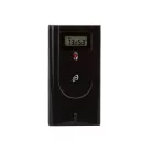 Auriol LD-5792 (375644) DCF rádióvezérelt vezeték nélküli fali / álló időjárás állomás 12 x 8 cm LCD kijelzővel, 100m hatótávú kültéri jeladóval