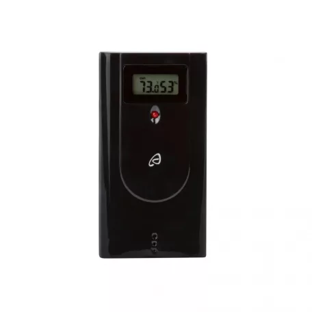 Auriol LD-5792 (375644) DCF rádióvezérelt vezeték nélküli fali / álló időjárás állomás 12 x 8 cm LCD kijelzővel, 100m hatótávú kültéri jeladóval
