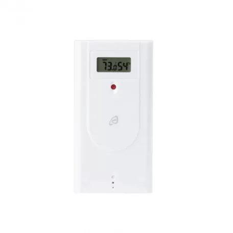 Auriol LD-5792 (375644) DCF rádióvezérelt vezeték nélküli fali / álló időjárás állomás 12 x 8 cm LCD kijelzővel, 100m hatótávú kültéri jeladóval