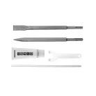 Bontott, HIBÁS ParkSide PBH 1550 C1 VS 1550W 5J SDS Plus bontó- és vésőkalapács hegyes és lapos vésővel kofferben (fúrás funkció nélkül, csak vésére alkalmas)