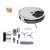 HASZNÁLT, javított újszerű SilverCrest SSRA 1 LIDL Home WIFI-s SMART intelligens automata robotporszívó virtuális fallal, napi programozással, távirányítóval bontott csomagolásban, új akkuval