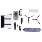 HASZNÁLT, javított újszerű SilverCrest SSRA 1 LIDL Home WIFI-s SMART intelligens automata robotporszívó virtuális fallal, napi programozással, távirányítóval bontott csomagolásban, új akkuval