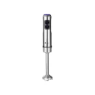Bergner MasterPro BGMP-9424 inox, nemesacél 1200W prémium botmixer szett, rúdmixer készlet 600 ml aprítóval, 800 ml keverőpohárral és habverővel, fekete