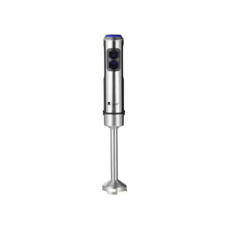 Bergner MasterPro BGMP-9424 inox, nemesacél 1200W prémium botmixer szett, rúdmixer készlet 600 ml aprítóval, 800 ml keverőpohárral és habverővel, fekete