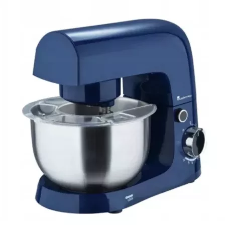 Bergner MasterPro BGMP-9452-PL mélykék 1500W 3.6L planetáris mixer, konyhai robotgép, 10 sebességfokozattal, 3.6 literes inox keverőtállal