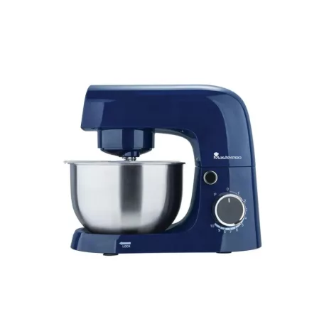 Bergner MasterPro BGMP-9452-PL mélykék 1500W 3.6L planetáris mixer, konyhai robotgép, 10 sebességfokozattal, 3.6 literes inox keverőtállal