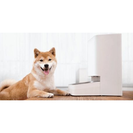 Xiaomi Smart Pet Food Feeder 230V hálózati + elemes, WIFI-s, applikációval vezérelhető okos kisállat etető automata, 1.8 kg 3.6L állateledel adagoló (BHR6143EU)