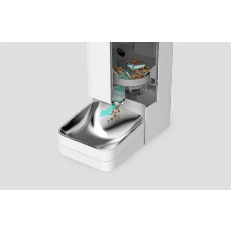 Xiaomi Smart Pet Food Feeder 230V hálózati + elemes, WIFI-s, applikációval vezérelhető okos kisállat etető automata, 1.8 kg 3.6L állateledel adagoló (BHR6143EU)