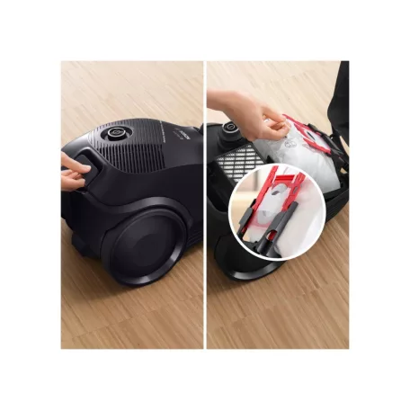 Bosch BGDS2BAL 900W porzsákos porszívó, padlóporszívó HEPA filterrel, Made in Germany