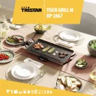 Tristar BP 2667 SLIM elektromos asztali grill, 2000W 46 x 26 cm teppanyaki grillsütő