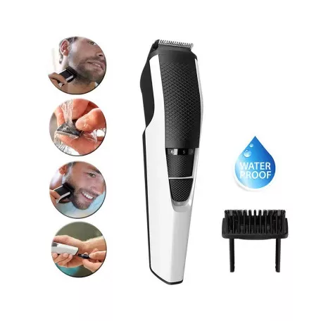 Philips BT3206/14 Fast and Precise trimmer - akkus szakállvágó önélező pengékkel 0.5 mm - 10 mm vágáshosszal, 45 perc akkuidővel
