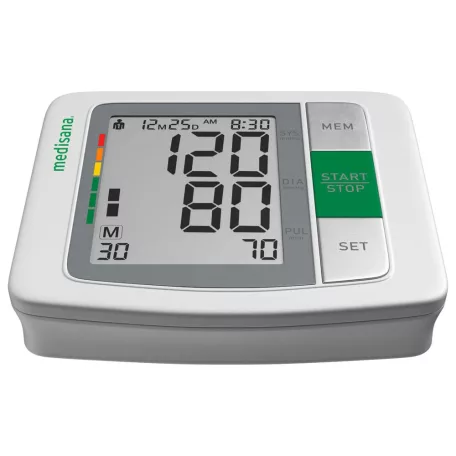 Medisana BU 510 digitális automata felkaros vérnyomásmérő 2 felhasználónak, 2 x 90 memóriával, 22-36 cm-es karmérethez