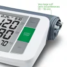 Medisana BU 510 digitális automata felkaros vérnyomásmérő 2 felhasználónak, 2 x 90 memóriával, 22-36 cm-es karmérethez