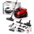 Bosch BWD421PET 2100W kárpittisztító, kombinált takarítógép és száraz-nedves porszívó 2.5 literes portartállyal, piros