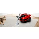 Bosch BWD421PET 2100W kárpittisztító, kombinált takarítógép és száraz-nedves porszívó 2.5 literes portartállyal, piros