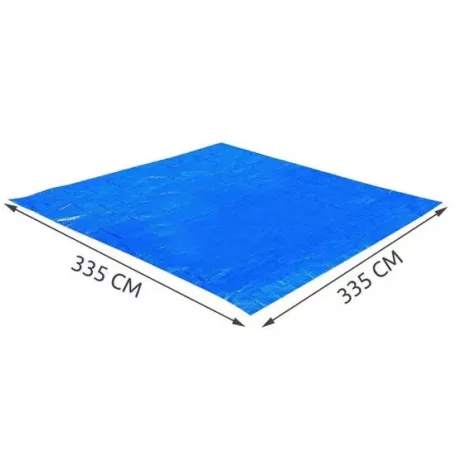 BestWay 58001 PVC 335 x 335 cm talajtakaró fólia max. 305 cm átmérőjű kerti medencékhez (Korfu alátét fólia)