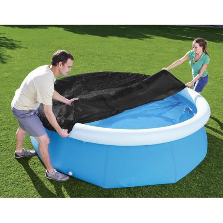 Bestway 58032 KRÉTA védőtakaró, takaróponyva Crivit / INTEX / Bestway puhafalú 240 / 244 cm medencére (KRÉTA)