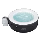Bestway 60001 Lay-Z-Spa Whirlpool Miami AirJet 2 - 4 személyes felfújható jakuzzi 180 x 66 cm, 120 fúvókával, fedővel, fűtéssel és ChemConnect adagolóval