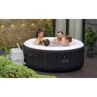 Bestway 60001 Lay-Z-Spa Whirlpool Miami AirJet 2 - 4 személyes felfújható jakuzzi 180 x 66 cm, 120 fúvókával, fedővel, fűtéssel és ChemConnect adagolóval
